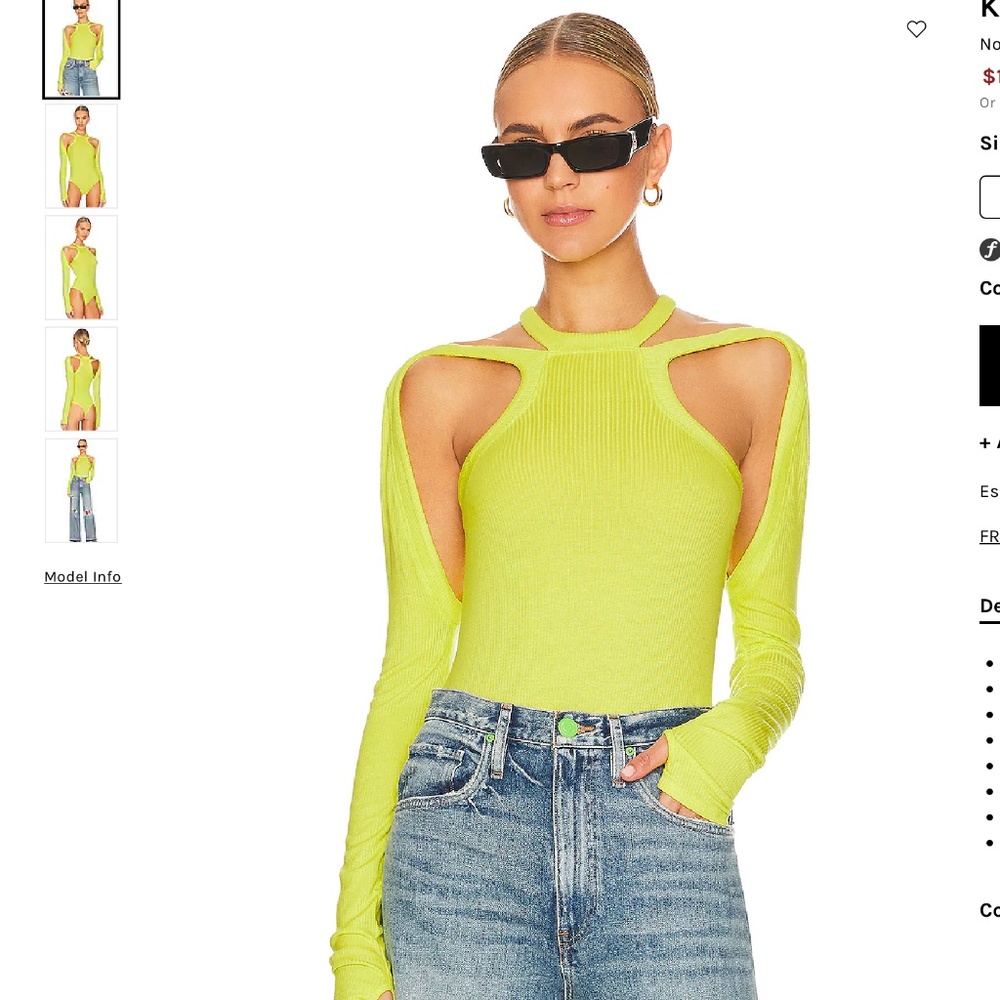 Not Yours To Keep Kelsie Body Suit
